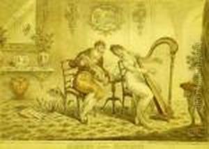 Harmony Before Matrimony by James Gillray