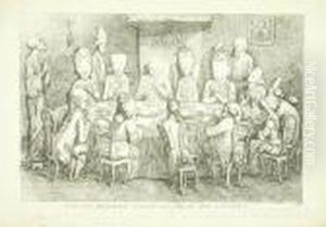 Gracebefore Meat, Or A Peep At Lord Peter""s by James Gillray