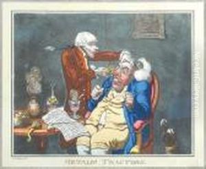 11 Plates From The Caricatures Ofgillray by James Gillray