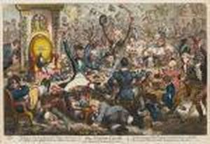 The Union Club by James Gillray