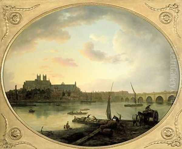 Westminster Bridge 1774 - view 1