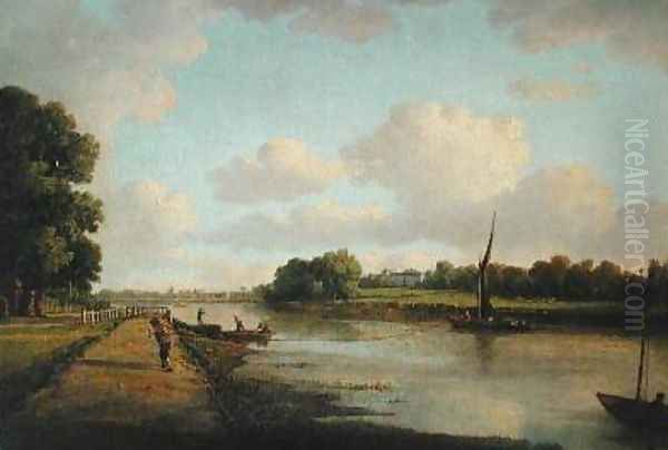 View on the River Thames at Richmond 1776 - view 1