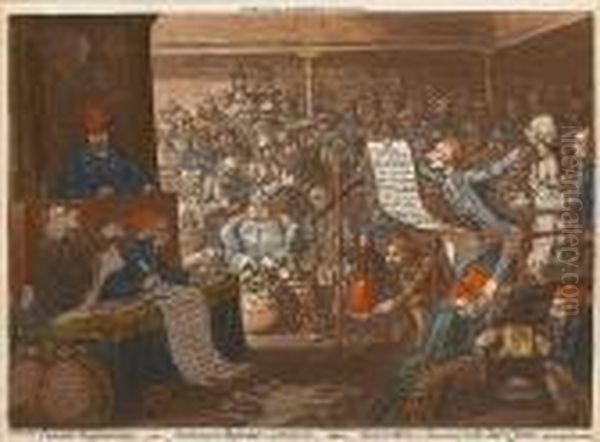Patriotic 
Regeneration-viz-parliament Reform'da La Francoise-that Is-honest Men 
(ie-opposition) In The Seat Ofjustice - view 1