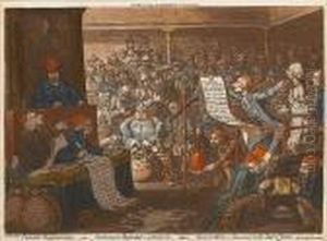 Patriotic
Regeneration-viz-parliament Reform'da La Francoise-that Is-honest Men
(ie-opposition) In The Seat Ofjustice by James Gillray