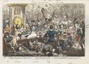 The Union Club by James Gillray