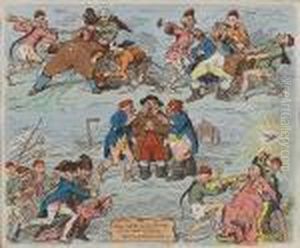 Sans-culottes, Feeding Europe With The Bread Of Liberty by James Gillray