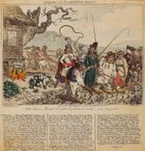 'consequences Of A Successful French Invasion', No. Iii, Plate 2d