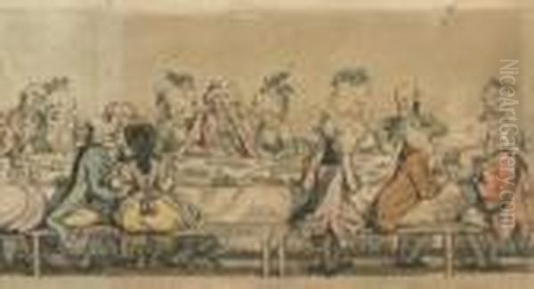 The Installation Supper, As 
Given At The Pantheon, By The Knight Of The Bath On The 26th May 1788 - view 1