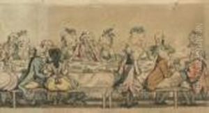 The Installation Supper, As
Given At The Pantheon, By The Knight Of The Bath On The 26th May 1788 by James Gillray