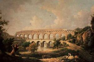 The Pont du Gard Nimes by William Marlow