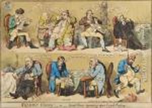 Nelson""""s Victory; - Or - Good-news Operating Upon Loyal Feelings by James Gillray