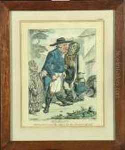 "affability" - A Caricature by James Gillray