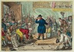 An Old English Gentleman Pester'd By Servants Wanting Places An Old English Gentleman Pester'd By Servants Wanting Places