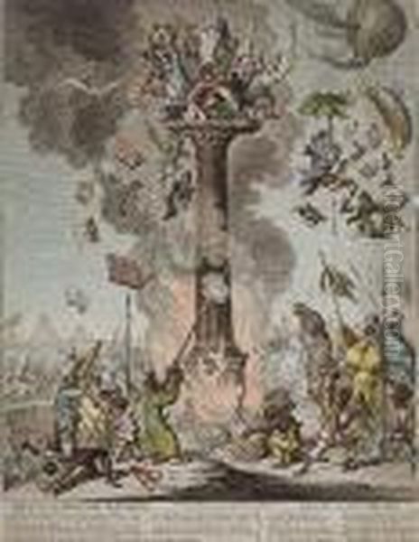 Seige De La Colonne De Pompee - Science In The Pillory - view 1
