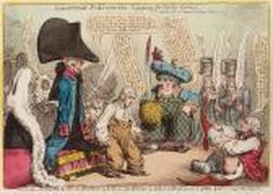 Lilliputian Substitutes by James Gillray