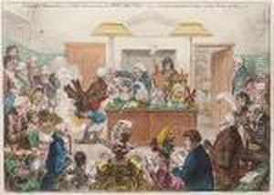 Scientific Researches! - New Discoveries In Pneumaticks by James Gillray