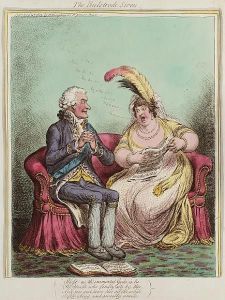 The Bulstrode Siren by James Gillray