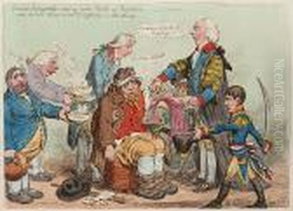 Doctor Sangrado Curing John Bull Of Repletion - view 1