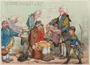 Doctor Sangrado Curing John Bull Of Repletion by James Gillray