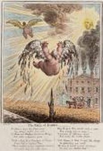 The Fall Of Icarus by James Gillray