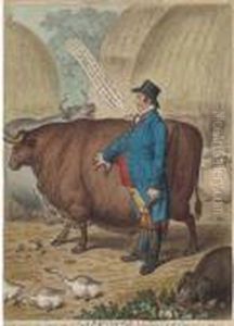 Fat-cattle; The Republican
Rattle-snake Fascinating The Bedfordsquirrel; Field Marshall Count
Suwarrow-romniskoy; A Great Man Onthe Turf. - Or - Sir Solomon In All
His Glory; Georgey In Thecoal-hole; And The Pic-nic, Orchestra by James Gillray