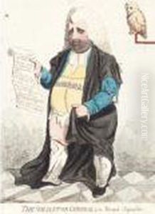 The Solictor General For French Republican; And Two Othercaricatures by James Gillray