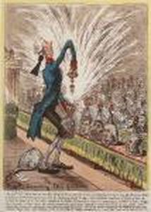 Uncorking Old-sherry by James Gillray