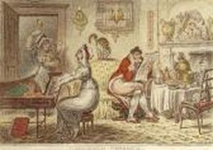 Harmony Before Matrimony by James Gillray
