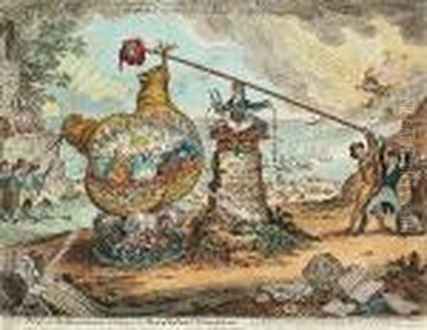 Political Mathematician's Shaking The Broad Bottom'd Hemispheres - view 1