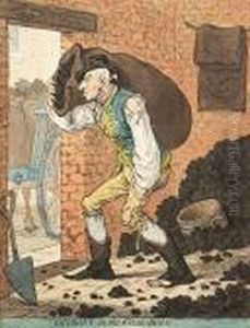 Gregory In The Coal-hole by James Gillray