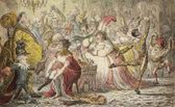 Dilettanti Theatricals; - Or - A Peep At The Green Room, Vide, Picnic-orgies - view 1
