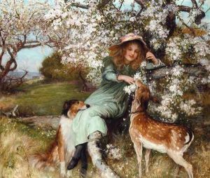 Faire Pledges of a Fruitful Tree by Robert Walker Macbeth