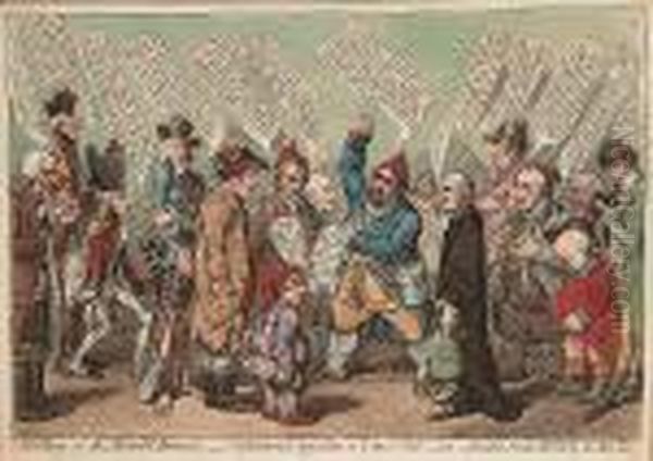 Meeting Of The Monied Interest; 
Constitutional Opposition To Y 10 P Cent;-ie;-john Bulls Friends Alarm'd
 By The New Tax - view 1