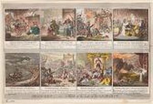 Democracy;-or-a Sketch Of The Life Of Buonaparte by James Gillray