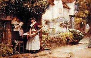 The Ballad Seller 1902 by Robert Walker Macbeth