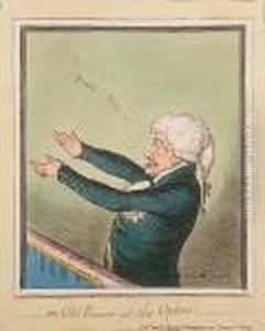 An Old Encore At The Opera by James Gillray