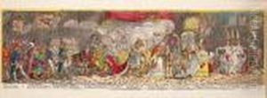The Grand Coronation Of 
Napoleone The 1st Emperor Of France, From The Church Of Notre Dame, Dec 
2nd 1804 by James Gillray