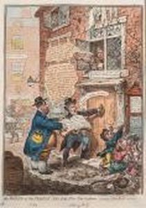 'the Friend Of The People', &amp; His Petty-new-tax-gatherer, Paying John Bull A Visit