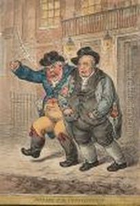 Pillars Of The Constitution by James Gillray