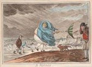 A Calm: A Squall by James Gillray