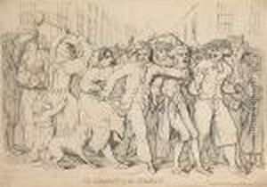 The Liberty Of The Subject by James Gillray