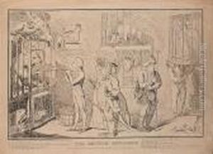 The British Menagerie by James Gillray