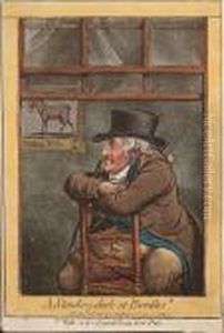 A Standing Dish At Boodles by James Gillray