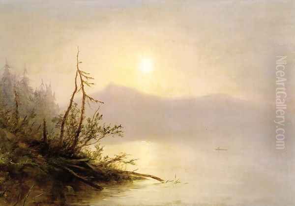 Morning on Lake George - view 1