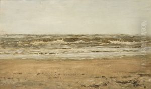 The Sea at Villerville by Homer Dodge Martin