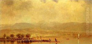 Misty Morning on the Hudson River by Homer Dodge Martin