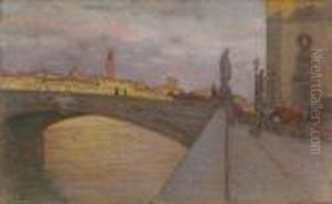 Firenze, Il Ponte Santa Trinita (armonie Fiorentine) by Francesco Gioli