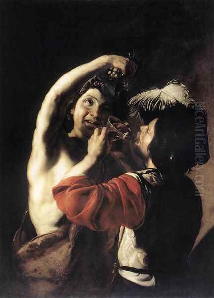 Bacchus and a Drinker 1500-10 - view 1