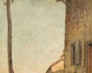 Rue De Village Animee by Francesco Gioli
