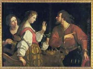 The Soothsayer by Bartolomeo Manfredi